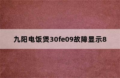 九阳电饭煲30fe09故障显示8