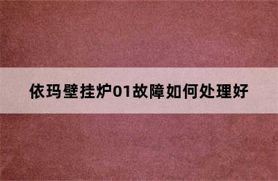 依玛壁挂炉01故障如何处理好