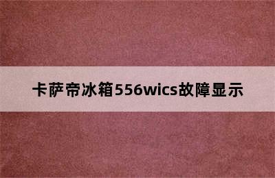 卡萨帝冰箱556wics故障显示