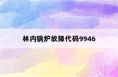 林内锅炉故障代码9946