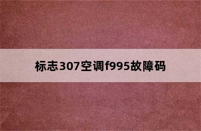 标志307空调f995故障码