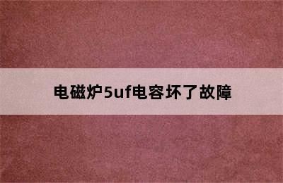 电磁炉5uf电容坏了故障